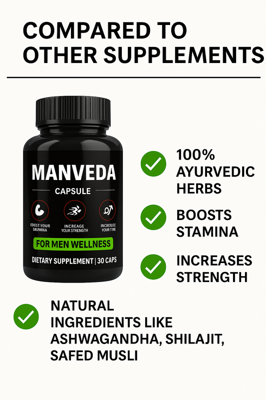 Manveda Capsule – For Men’s Wellness