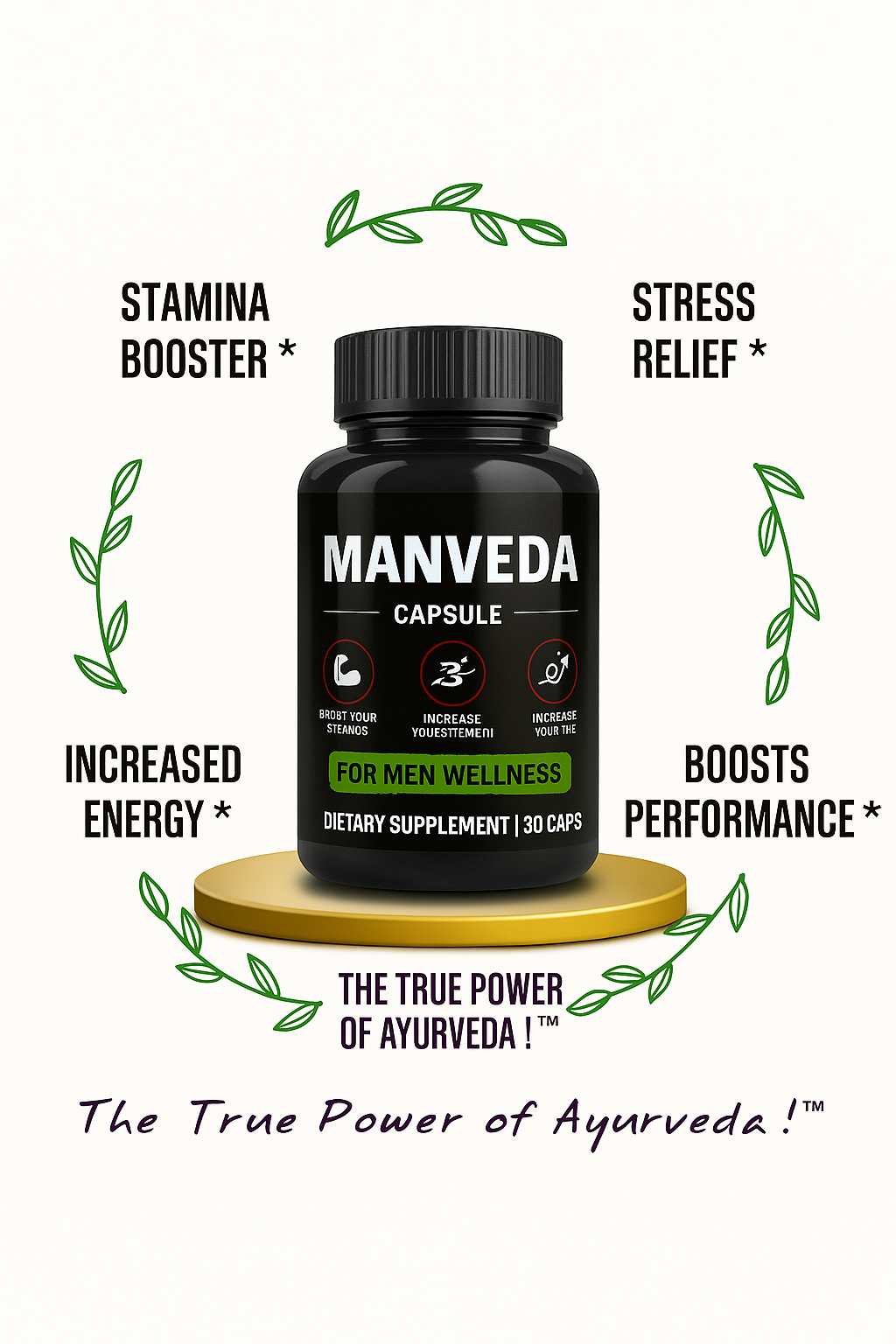 Manveda Capsule – For Men’s Wellness